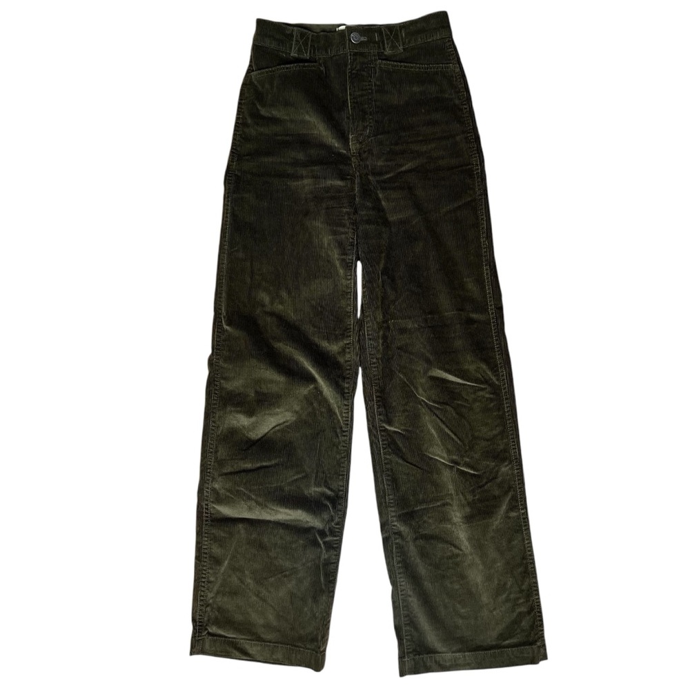 Madewell Green Corduroy Pants Size 23